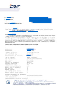 CRIF MUTUO IPOTECARIO ESTINTO ANTICIPATAMENTE