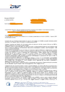 CRIF ESEMPIO SEGNALAZIONI NULLE