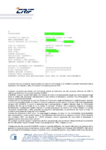 ESEMPIO VISURA CRIF DATI NEGATIVI