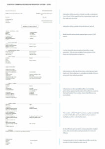 European Criminal Records Information System ECRIS