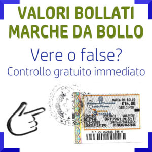 CONTROLLO MARCHE DA BOLLO ONLINE